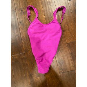 Xhilaration Fuchsia Juniors One Piece Size Medium 4-6